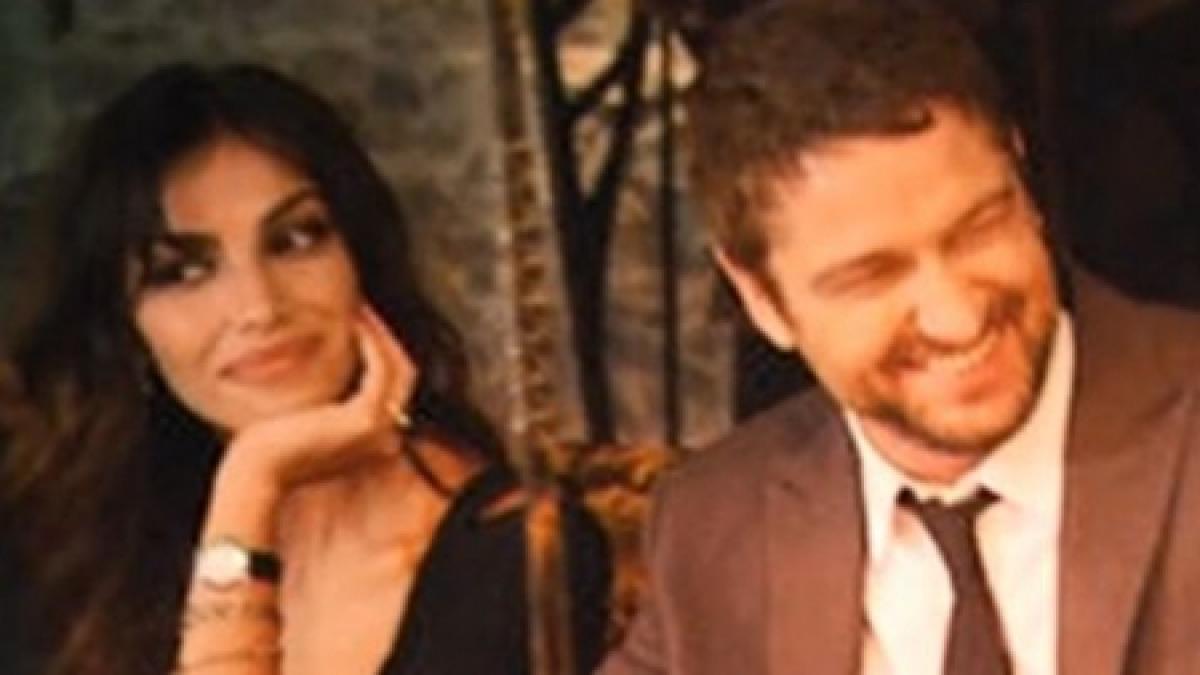 Gerard Butler 'happier' with Romanian model 