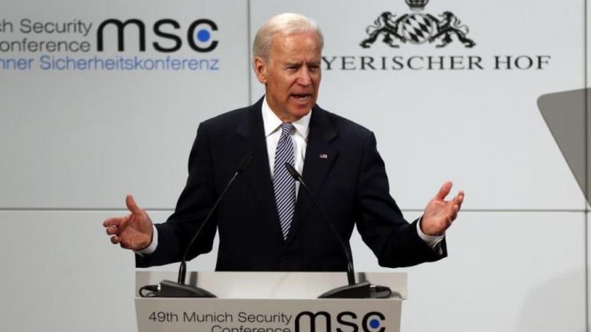joe biden cere mai multa sustinere pentru opozitia siriana bashar al assad nu mai este capabil sa