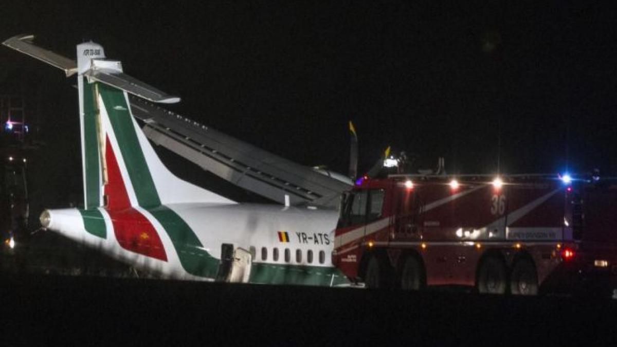 un avion carpatair a ratat aterizarea la roma zboruri anulate pana se lamuresc cauzele incidentului