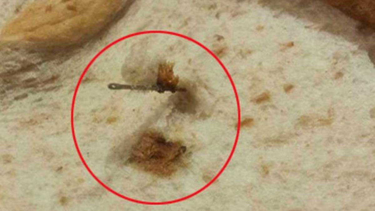 descoperire gretoasa intr o paine cumparata de la supermarket un dependent de heroina a ascuns