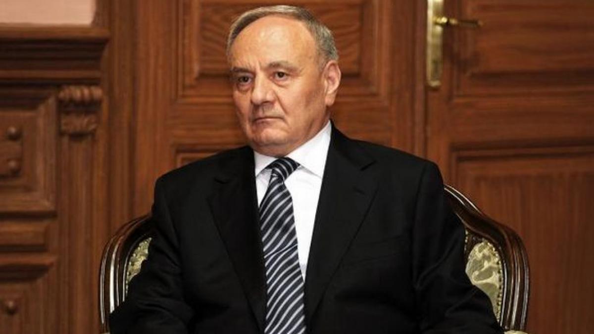 presedintele moldovean nicolae timofti a fost externat din spital