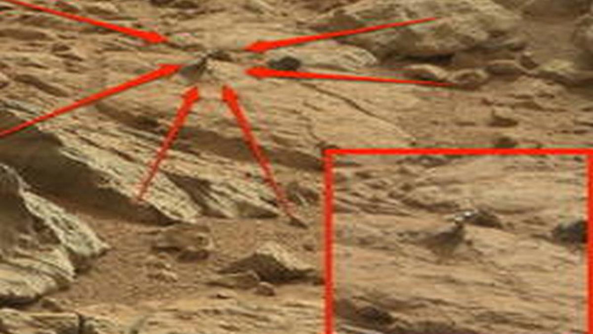 structura bizara pe marte roverul curiosity a descoperit un obiect misterios din metal