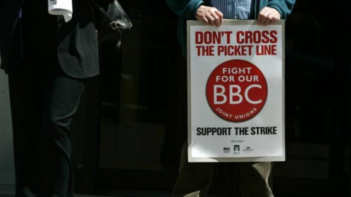 angajatii bbc intra in greva afla care sunt nemultumirile jurnalistilor britanici