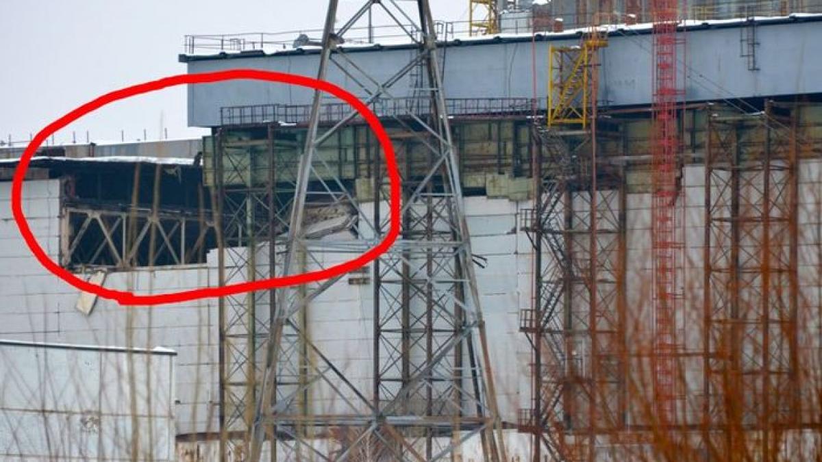 pericolul la care este expusa intreaga europa sarcofagul de beton de la cernobil a inceput sa se