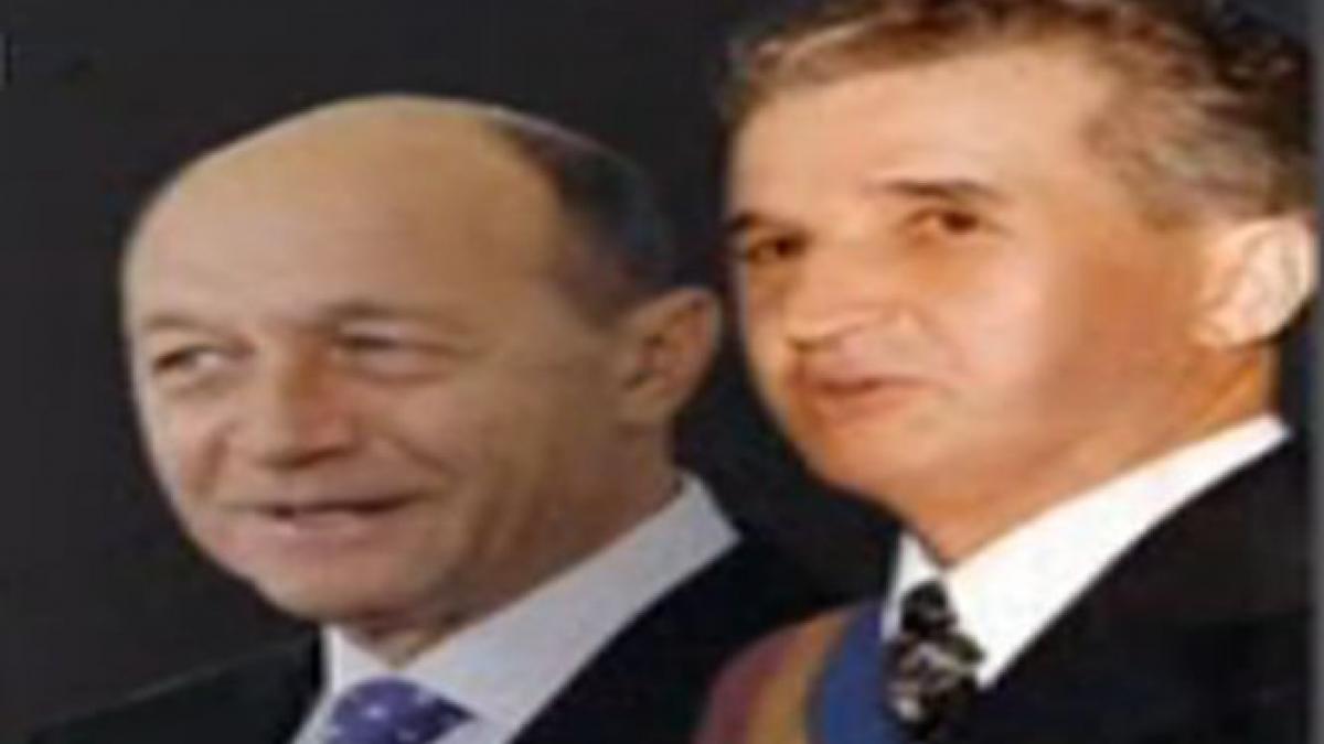 asemanari incredibile intre nicolae ceausescu si traian basescu