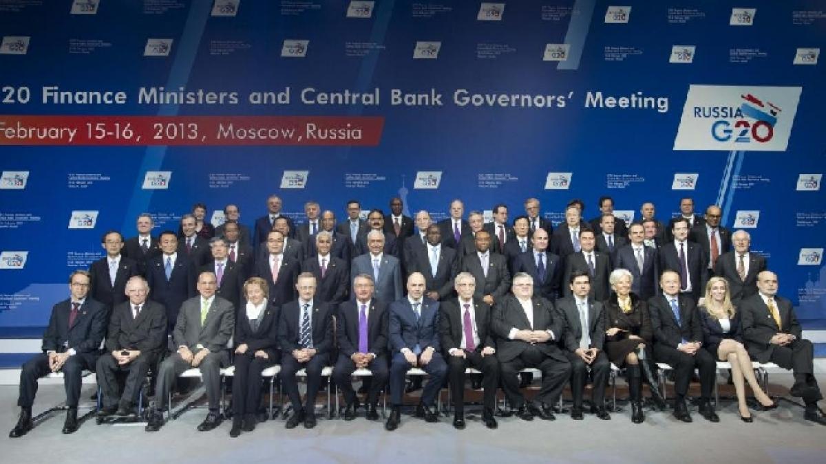 ministrii de finante ai g20 pun presiuni pe statele care influenteaza cursurile de schimb