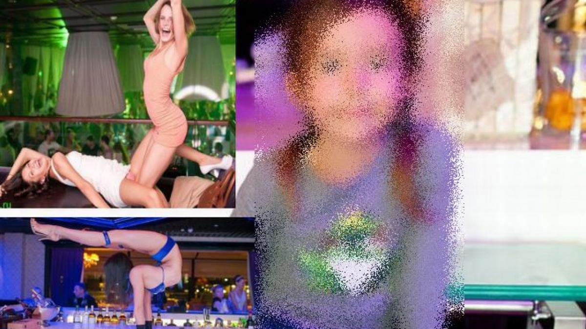 imaginea revoltatoare realizata intr un club de noapte printre fetele deocheate a fost pozata ea