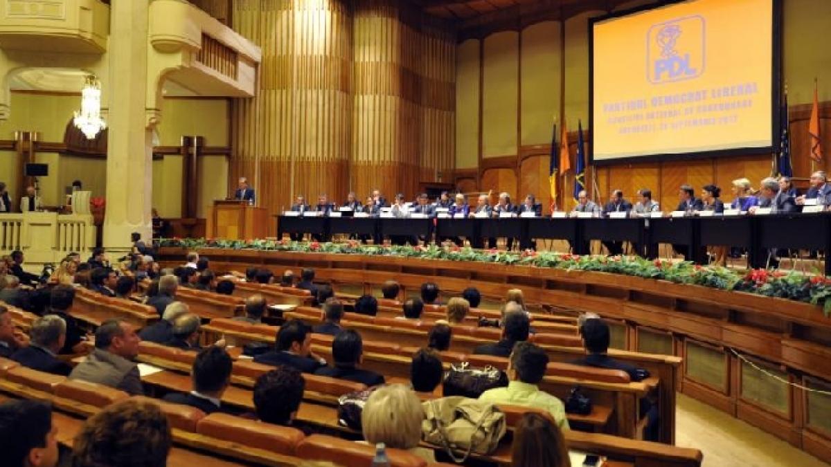 democrat liberalii se reunesc in consiliul national de coordonare la palatul parlamentului