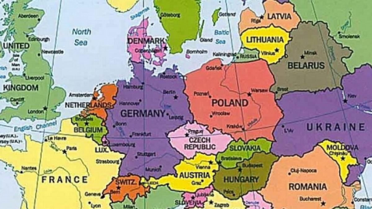 The world’s most powerful countries. The top three and Romanian’s position in the chart