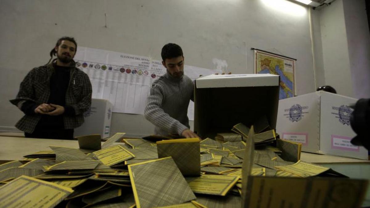 alegeri in italia coalitia de stanga pe primul loc la camera cea de dreapta fruntasa la senat