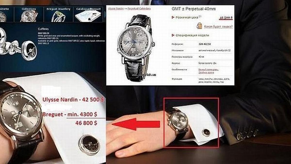 ceasul de la mana acestui politician e mai scump decat apartamentul in care stai unde merg banii