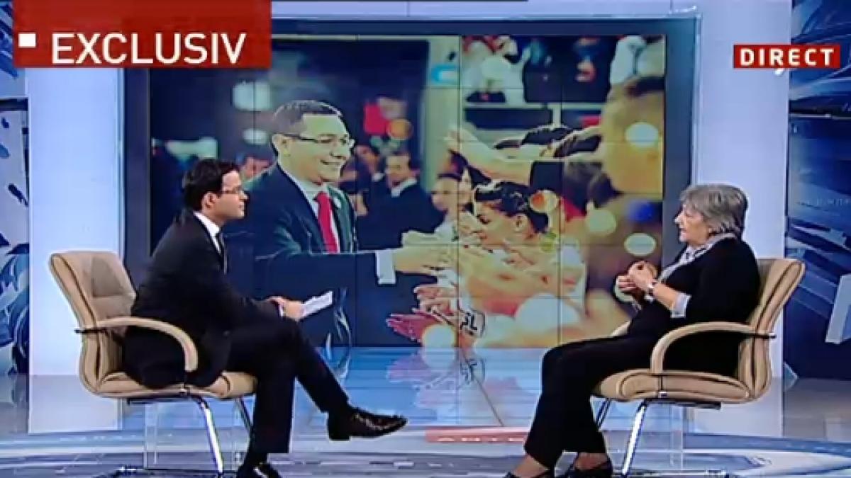 mama premierului ponta la victor nu e loc de interventii nici chiar de la mama
