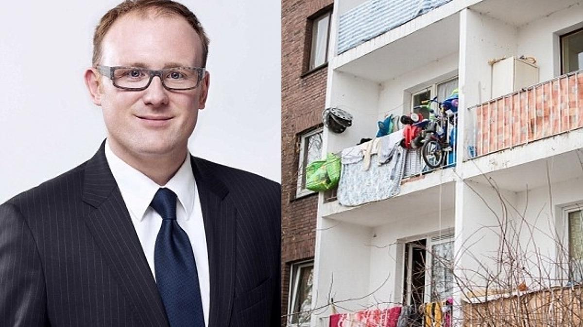 primarul unui oras din germania scandalizat de muntii de gunoaie printre care traiesc imigrantii