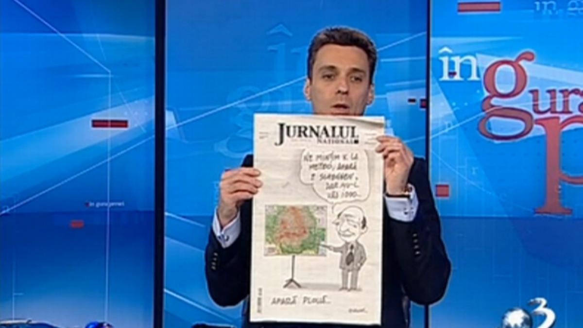 basescu la harta caricatura ne mintim k la meteo afara e schengen dar nu l vad iooo