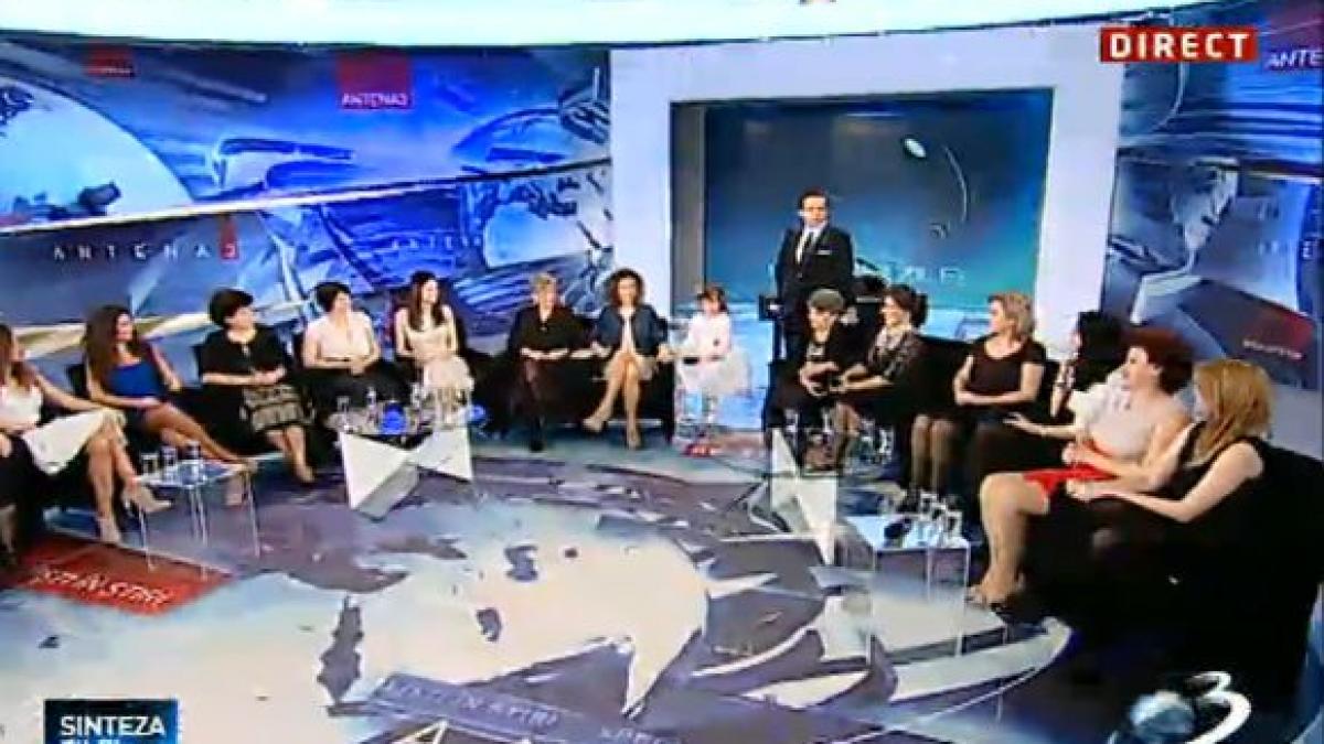 sinteza zilei sarbatoreste ziua femeii mamele vedetelor antenei 3 in atentia reflectoarelor