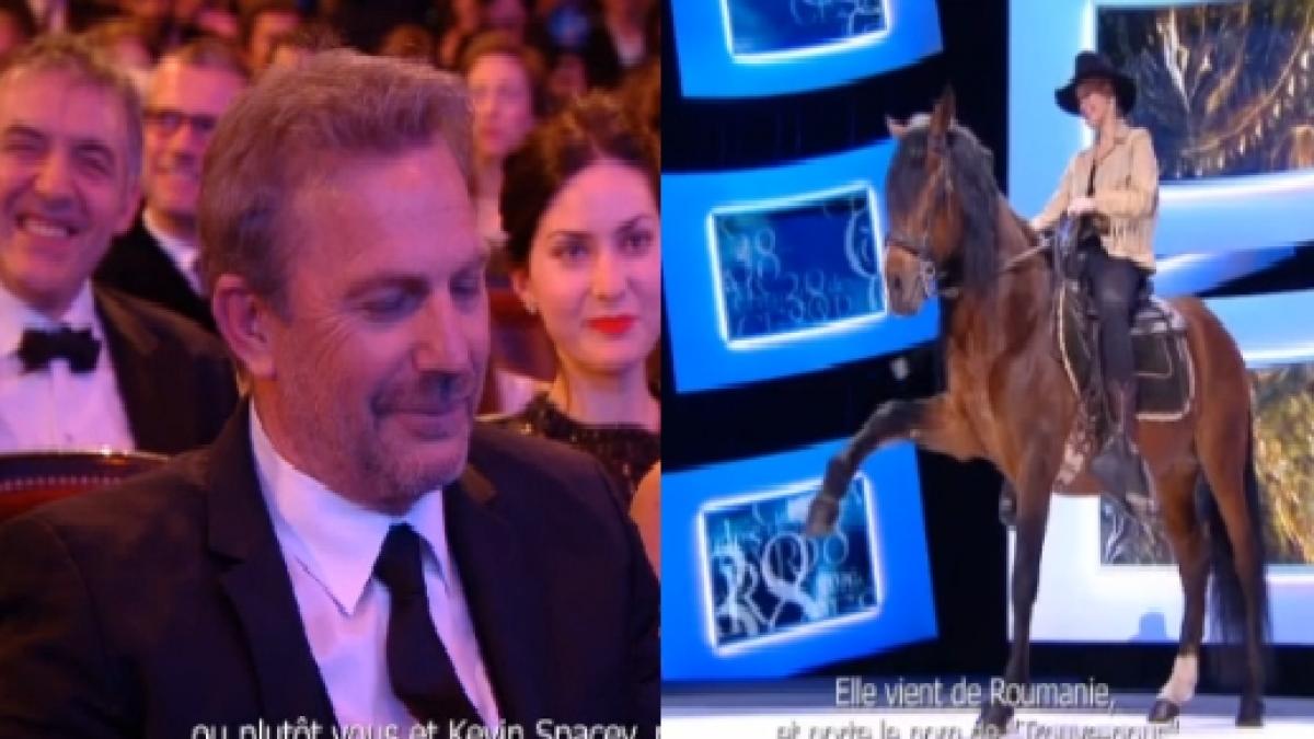 francezii fac iar glume o vaca romaneasca pentru kevin costner la gala premiilor cesar