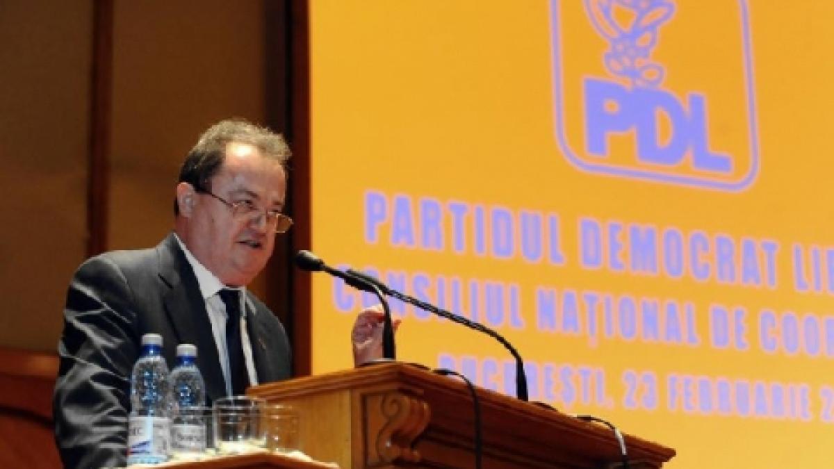 blaga cat voi fi presedinte pdl frunzaverde si stanisoara nu vor mai fi reprimiti niciodata in