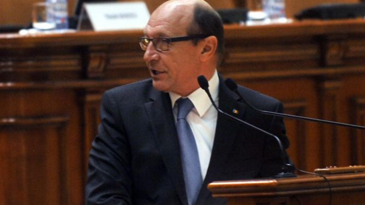 traian basescu nu vreau sa ma intorc la un partid care isi ingroapa sansele
