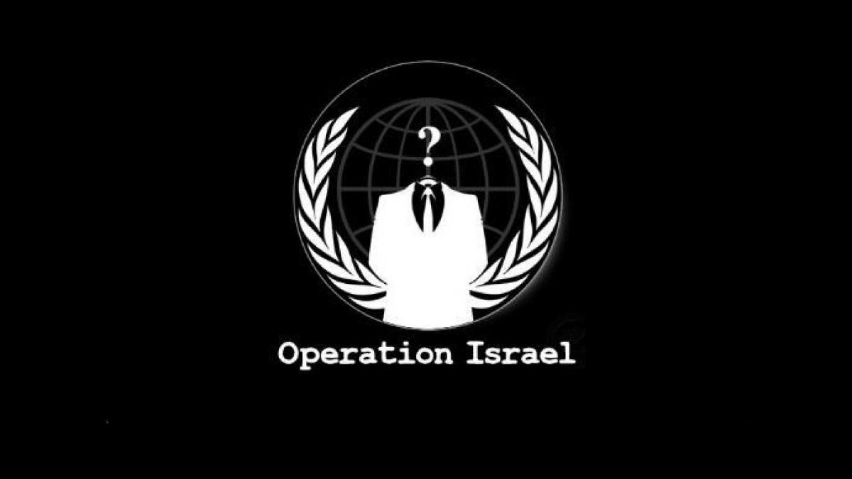 anonymous stergem israelul de pe internet