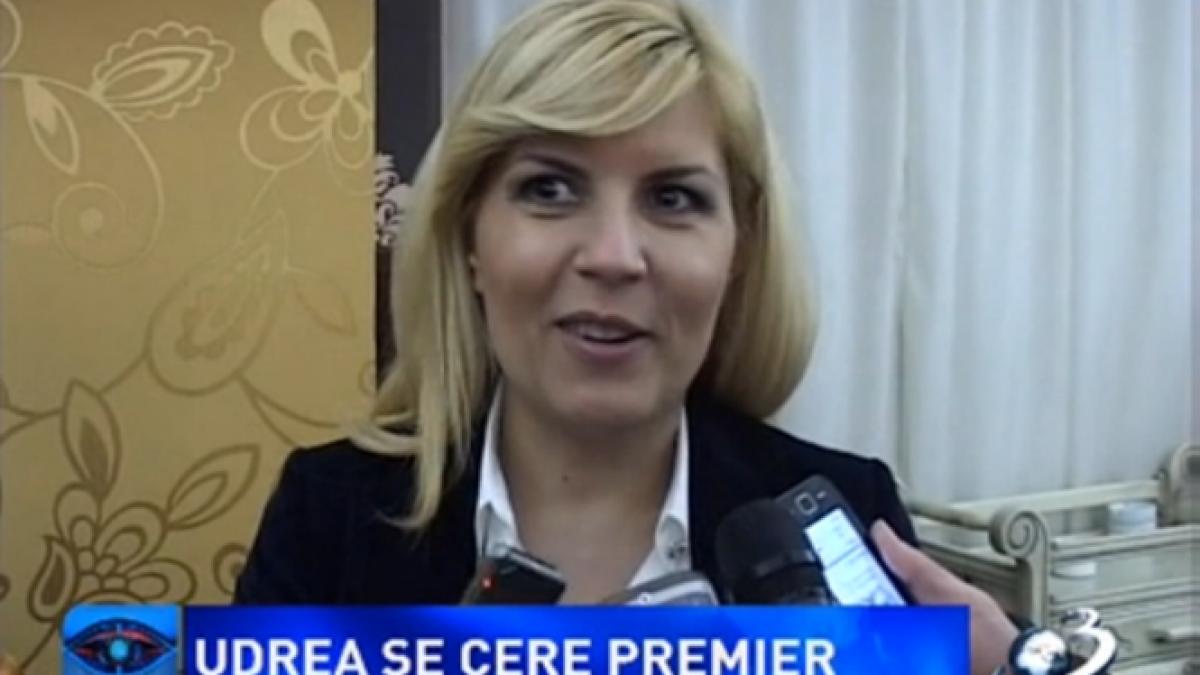 elena udrea nu vrea sa candideze la presedintia tarii dar ar accepta functia de premier