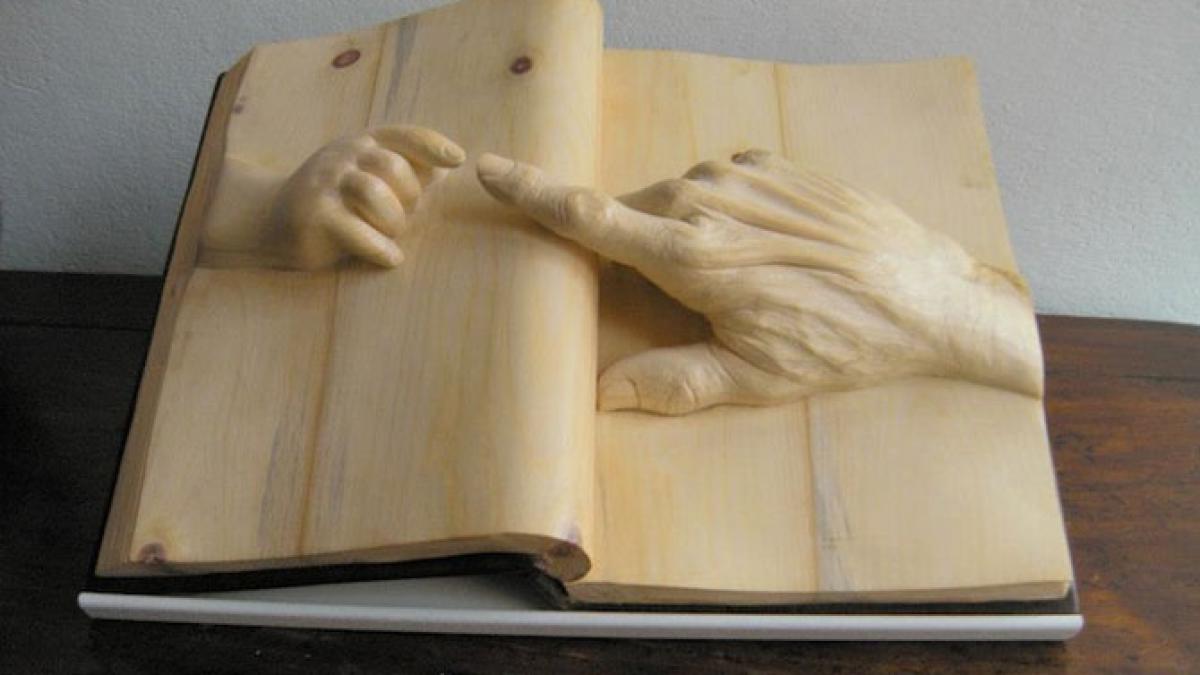 nino orlandi omul inzestrat cu o pasiune nemarginita pentru sculptura in lemn