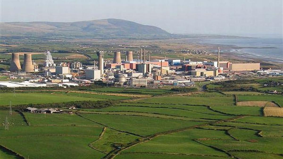 centrala nucleara sellafield inchisa din cauza intemperiilor