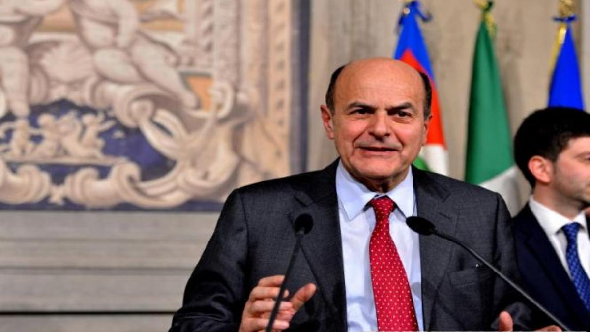 pier luigi bersani a fost insarcinat cu formarea noului guvern italian