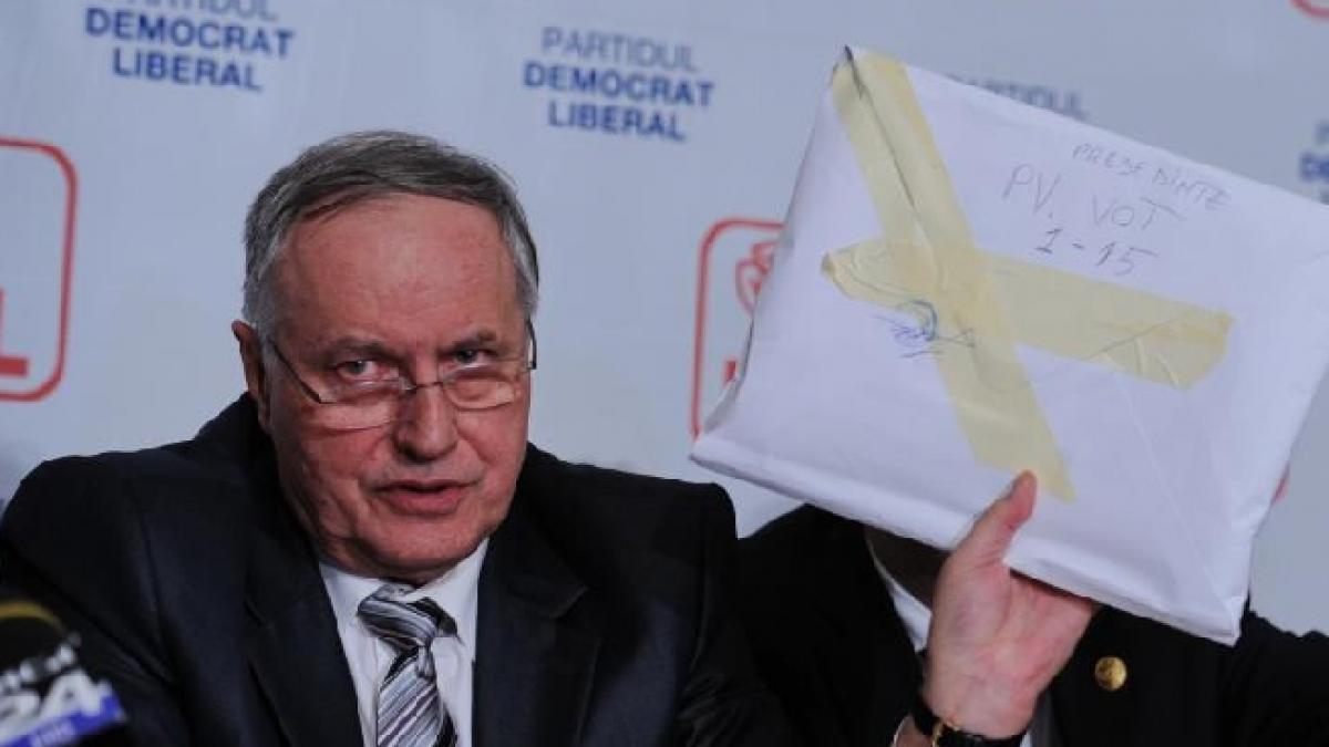 mircea toader diferenta de voturi intre blaga si udrea este de exact 330 de voturi