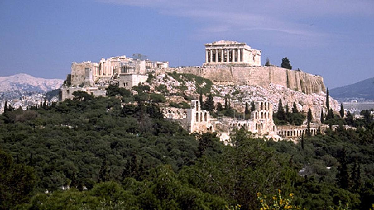 o bomba a explodat in apropiere de acropola din atena nu a provocat victime