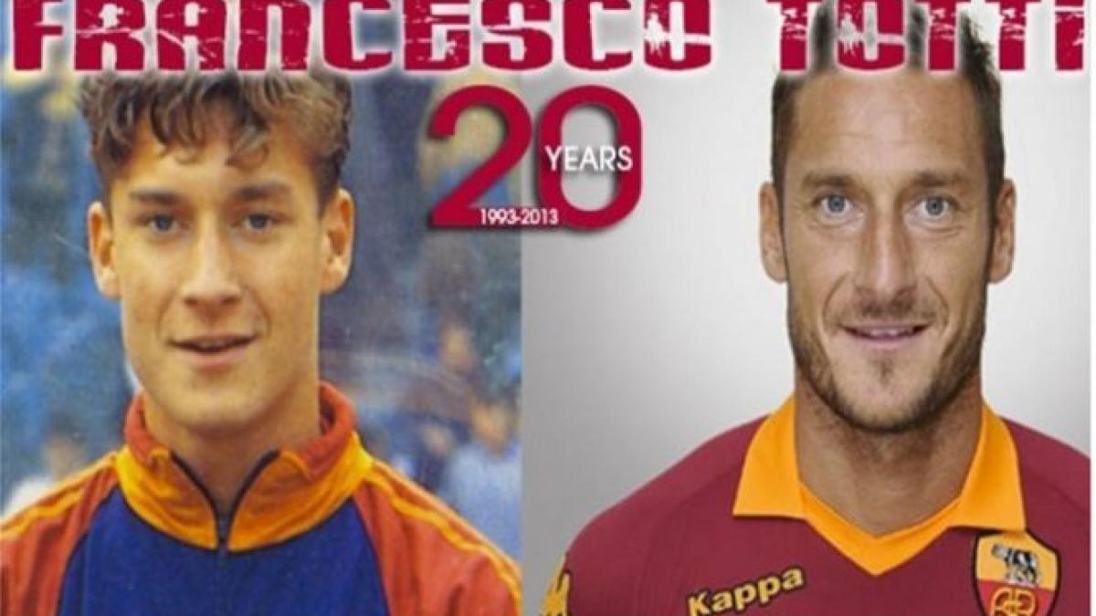 legenda vie a romei francesco totti 20 de ani sub tricoul giallorosso