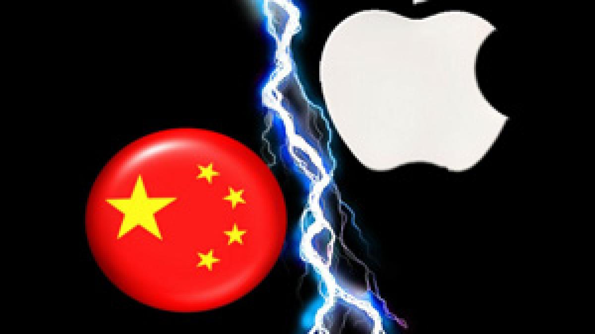 campanie virulenta impotriva apple guvernul chinez acuza grupul american de necinste si lacomie