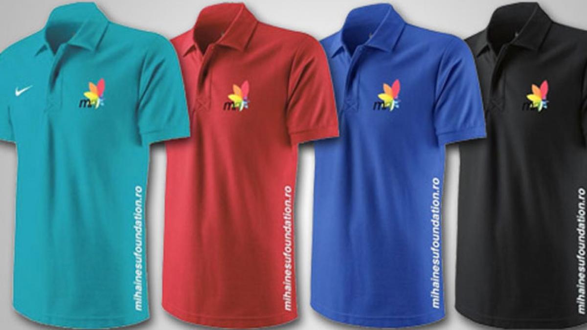 poti ajuta fundatia mihai nesu cumparand un tricou cu numele si logo ul acesteia
