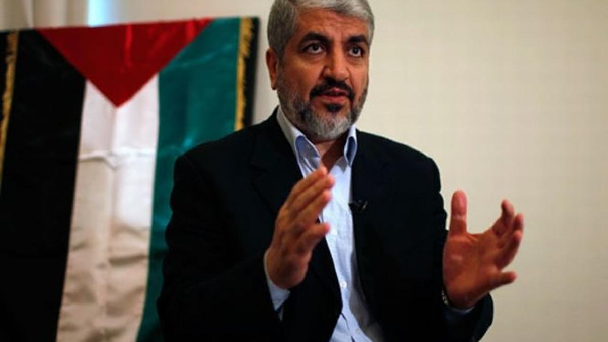 khaled meshaal a fost reales la conducerea hamas