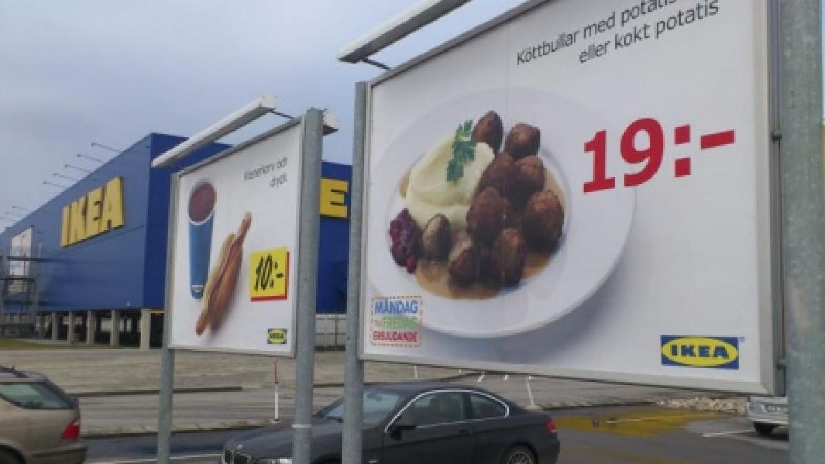 ikea reia miercuri vanzarea de chiftelute in restaurantul magazinului din bucuresti