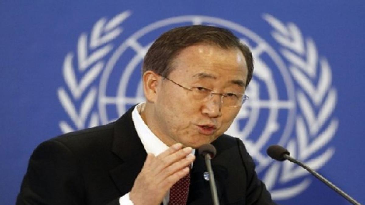 Ban Ki-moon: În curând va fi prea târziu pentru a salva planeta