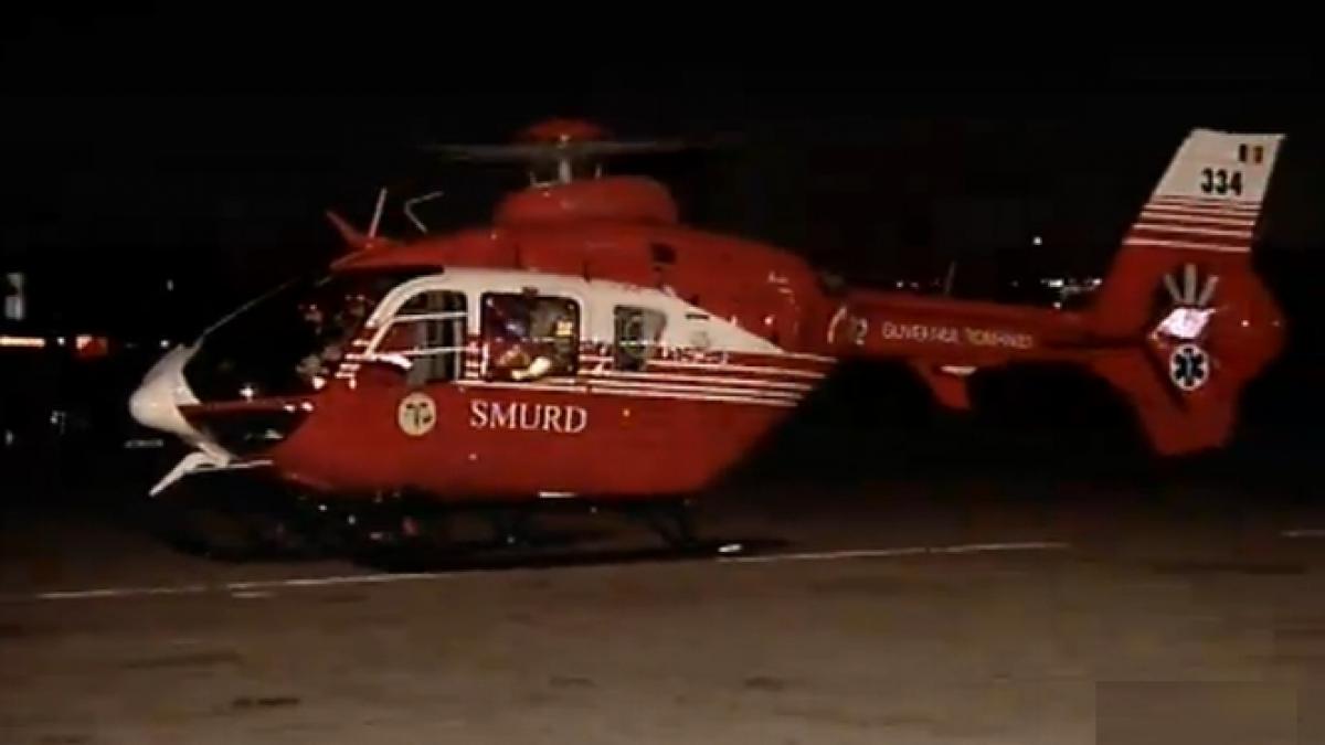 buzau una din surorile lovite de un tir a murit cealalta va fi adusa cu un elicopter in capitala