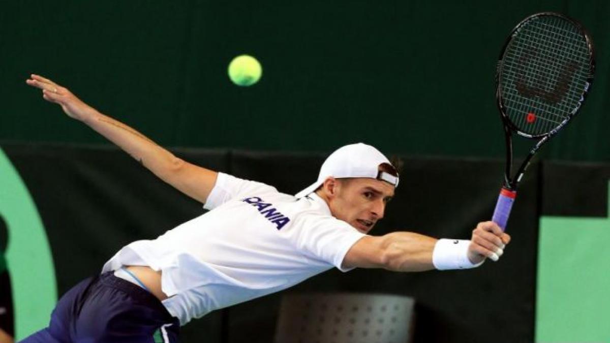 cupa davis romania a pierdut primul meci din intalnirea cu olanda