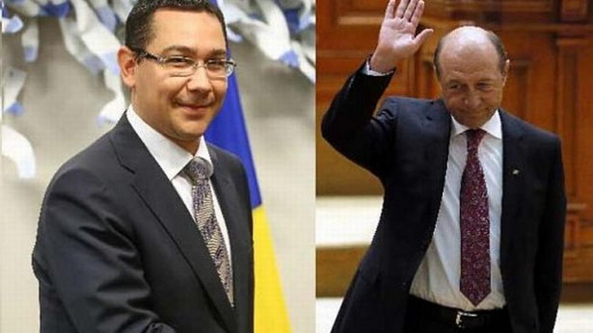 De la "pisicuţ" şi "dotore", la "am încredere în el". Traian Băsescu a ajuns să îl aprecieze pe Ponta