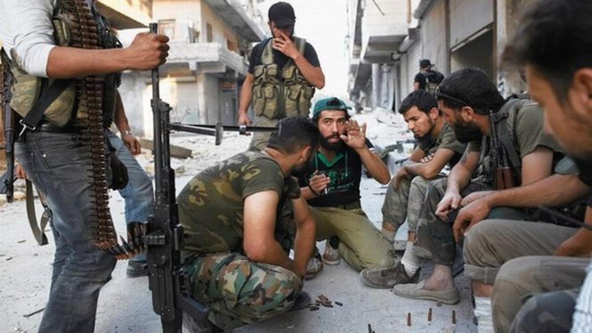 the times rebelii sirieni sunt ajutati de hamas