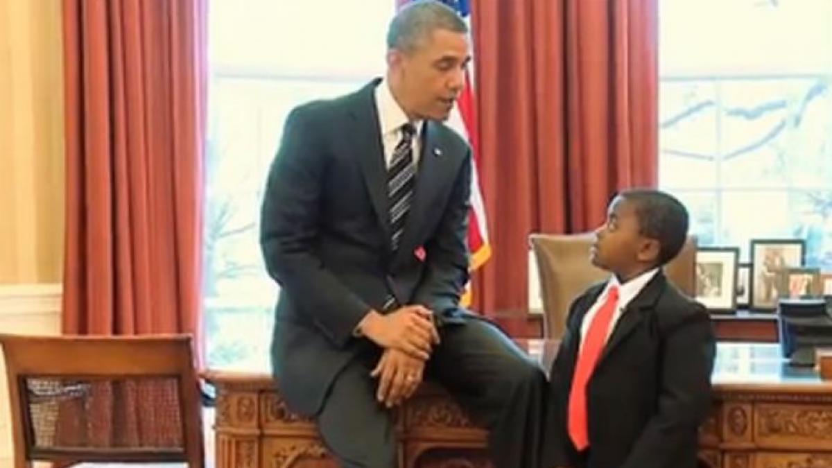 faceti cunostinta cu kid president copilul care a impresionat america