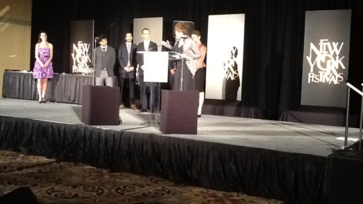 despre medalia de aur primita la new york festivals in aceasta seara la sinteza zilei