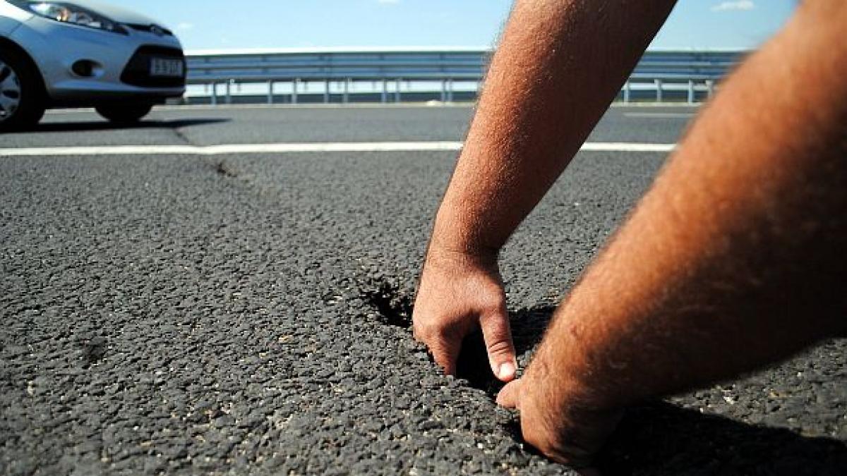 dar ce avem noi aicea e plin de gropi pe autostrada catre litoral asa ca cnadnr incepe marea