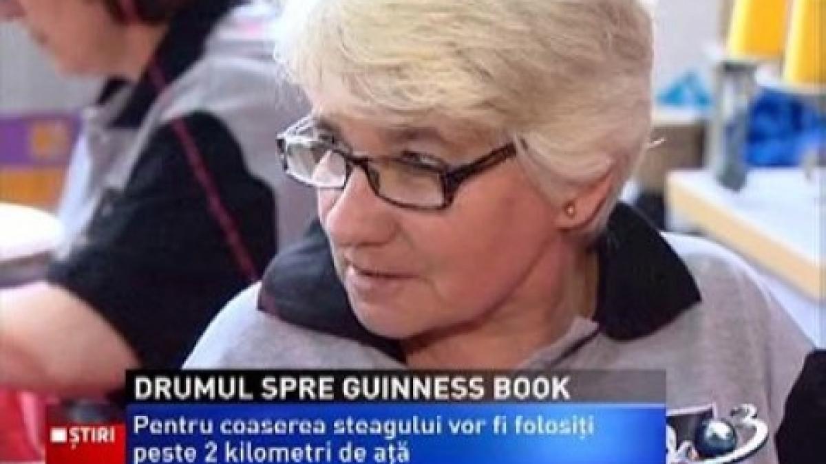 On the way to the Guinness Book! Romania’s flag, the world’s largest