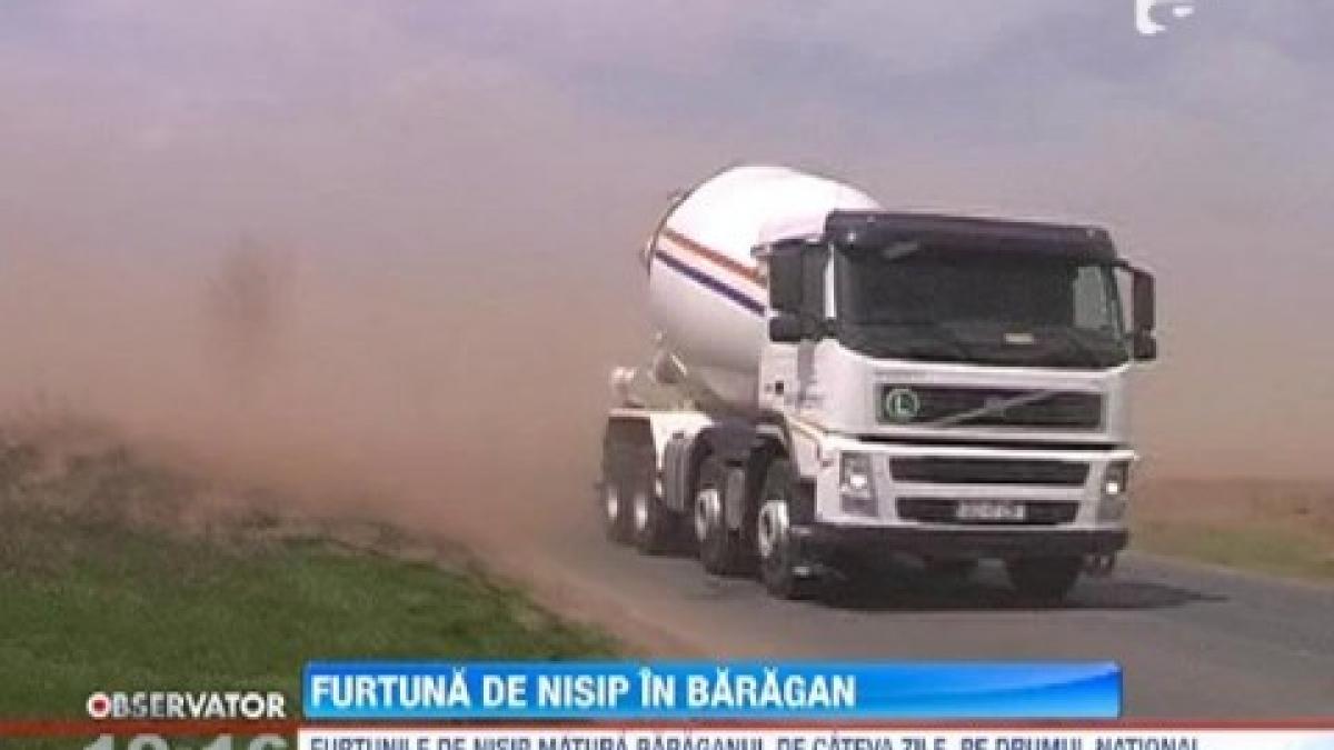 An extremely rare phenomenon in our country took hold of the Bărăgan