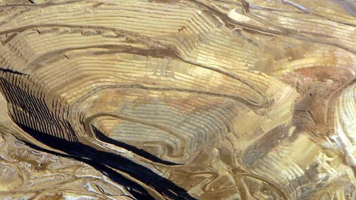 unde se afla situat cel mai mare zacamant de aur al terrei nimeni nu poate extrage de acolo