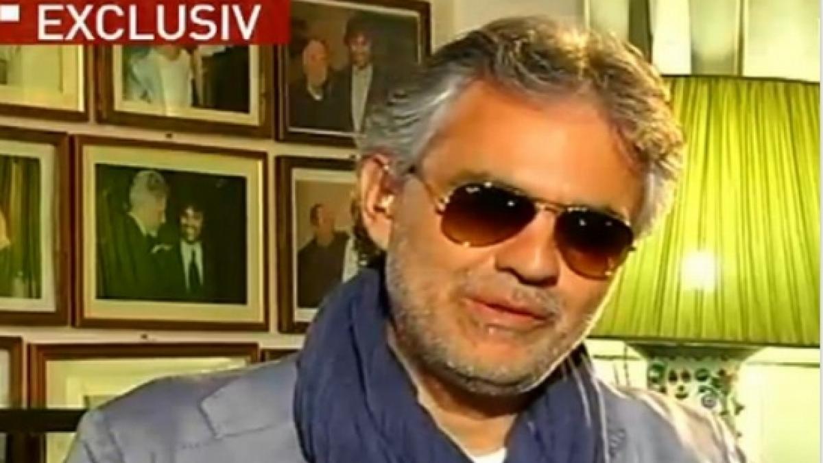 Home at Andrea Bocelli’s . An outstanding interview with the great tenor: Life is a great gift!