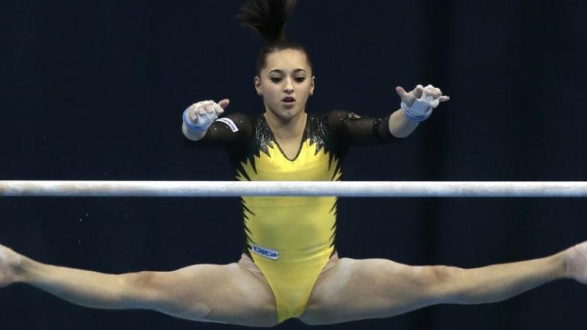 argint pentru gimnasta larisa iordache la campionatele europene individuale de la moscova