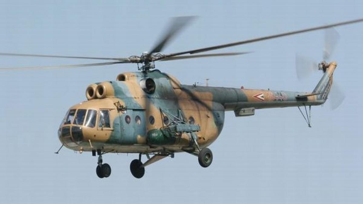 talibanii au luat 9 ostatici dupa aterizarea fortata a unui elicopter