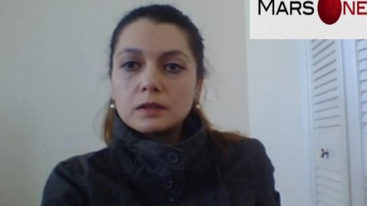 o romanca ar putea face parte din echipa de astronauti care va coloniza planeta marte