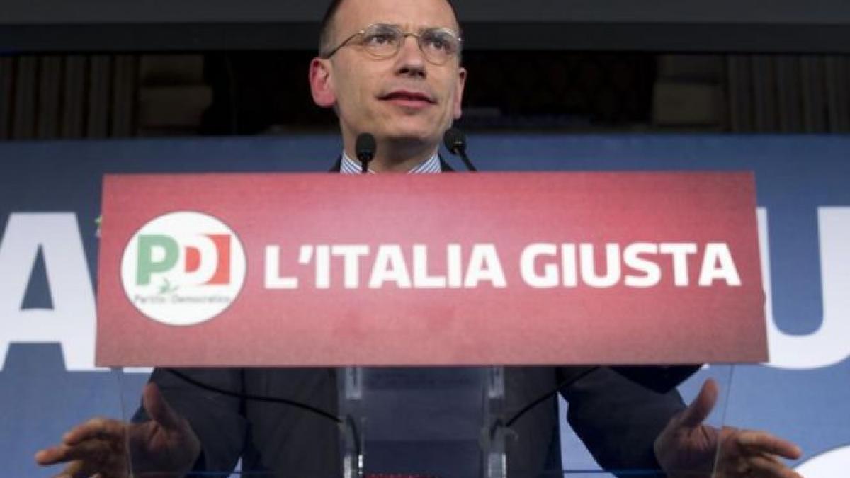 omul care ar trebui sa puna capat crizei politice din italia enrico letta va forma noul guvern